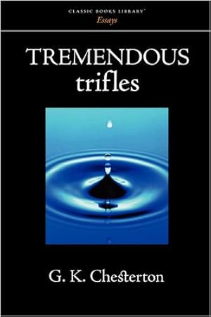 Seller image for Tremendous Trifles [Soft Cover ] for sale by booksXpress