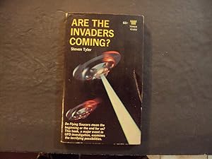 Image du vendeur pour Are The Invaders Coming? pb Steven Tyler 1st Print 1st ed Tower Books 1968 mis en vente par Joseph M Zunno