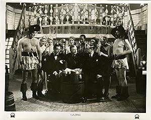 "Fernand GRAVEY, René GUISSART, Henri FALK" tournage du film "LE PÈRE PRÉMATURÉ" Réalisé par René...
