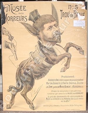 Bild des Verkufers fr Le Muse des Horreurs N5 Trou de Balle. zum Verkauf von Bouquinerie Aurore (SLAM-ILAB)