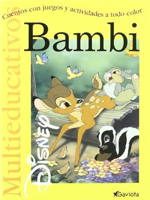 Bild des Verkufers fr Bambi: Cuentos con juegos y actividades a todo color (Multieducativos Disney) zum Verkauf von WeBuyBooks