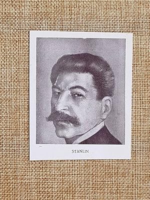 Immagine del venditore per Giuseppe o Iosif Stalin Gori 6 dicembre 1878   Mosca 5 marzo 1953 Rivoluzionario venduto da LIBRERIA IL TEMPO CHE FU