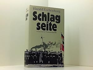 Seller image for Schlagseite. Roman aus der Weimarer Republik for sale by Book Broker