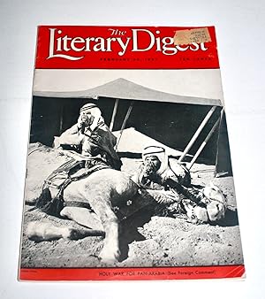 Seller image for The Literary Digest - Holy War for Pan-Arabia (February 20, 1937, Vol 123, No 8, Whole No 2444) for sale by Dendera