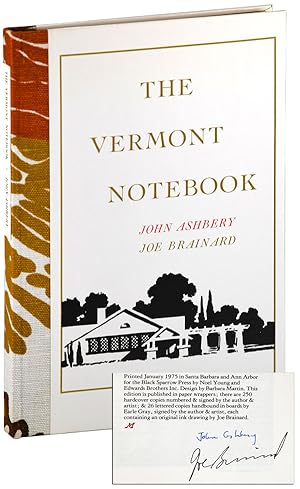 THE VERMONT NOTEBOOK - DELUXE ISSUE, SIGNED WITH AN ORIGINAL INK ILLUSTRATION