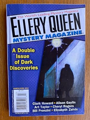 Bild des Verkufers fr Ellery Queen Mystery Magazine March and April 2013 zum Verkauf von Scene of the Crime, ABAC, IOBA