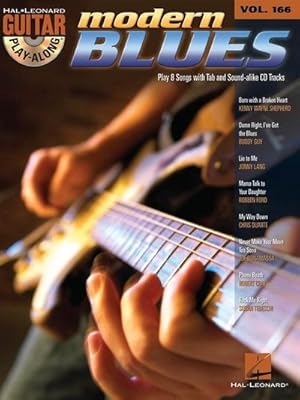 Bild des Verkufers fr Modern Blues: Guitar Play-Along Volume 166 zum Verkauf von AHA-BUCH GmbH