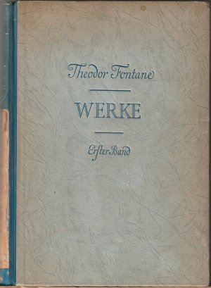 Imagen del vendedor de Gesammelte Werke in zwei Bnden. Erster Band a la venta por BuchSigel