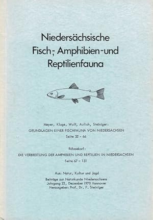 Bild des Verkufers fr Niederschsische Fisch-, Amphibien- und Reptilienfauna zum Verkauf von Schueling Buchkurier