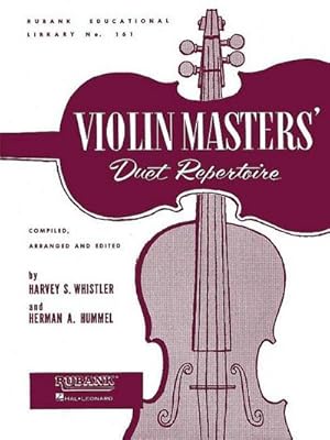 Imagen del vendedor de Violin Masters' Duet Repertoire a la venta por Smartbuy