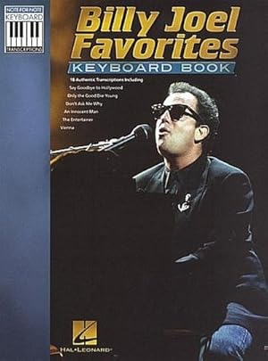 Image du vendeur pour Billy Joel Favorites Keyboard Book mis en vente par AHA-BUCH GmbH