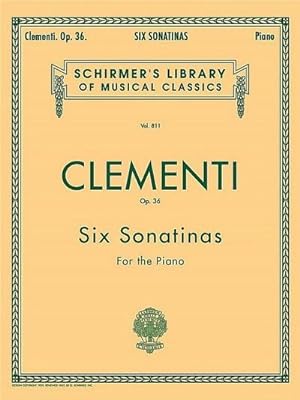 Imagen del vendedor de Six Sonatinas, Op. 36 : Schirmer Library of Classics Volume 811 Piano Solo a la venta por Smartbuy