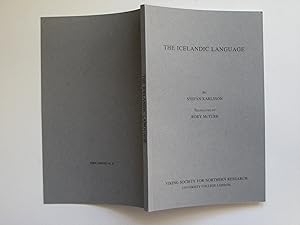 Imagen del vendedor de The Icelandic language a la venta por Aucott & Thomas