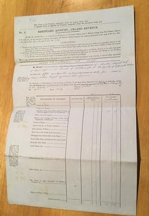 Rodborough, Glos. Martha Flight. Revenue Document