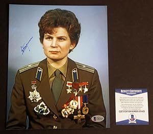 Imagen del vendedor de Valentina Tereshkova Signed & Certified 8x10 Color Photo a la venta por Bookcharmed Books IOBA