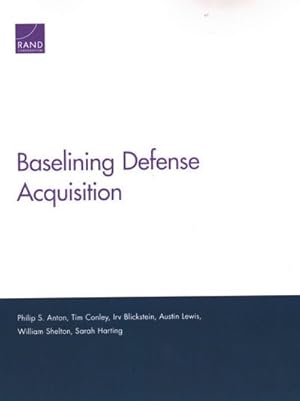Immagine del venditore per Baselining Defense Acquisition venduto da GreatBookPrices