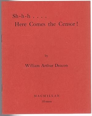 Imagen del vendedor de Sh-h-h . Here Comes the Censor! a la venta por Silver Creek Books & Antiques