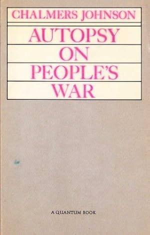 Bild des Verkufers fr Autopsy on People's War zum Verkauf von WeBuyBooks