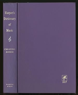 Seller image for Harper's Dictionary of Music for sale by Between the Covers-Rare Books, Inc. ABAA