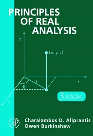 Seller image for Principles of Real Analysis for sale by GreatBookPrices