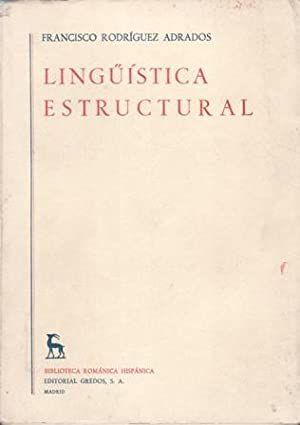 Imagen del vendedor de LINGSTICA ESTRUCTURAL. TOMO 2 a la venta por Antrtica