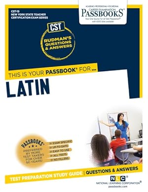 Seller image for Latin Cst-19 : Passbooks Study Guide for sale by GreatBookPrices