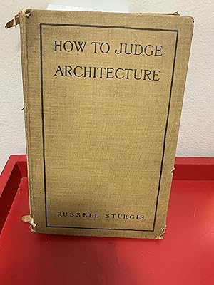 Seller image for The Appreciation of Architecture; How to Judge Architecture for sale by Ocean Tango Books