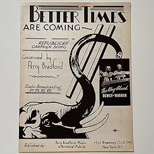 Seller image for Better Times Are Coming for sale by Weinberg Modern Books