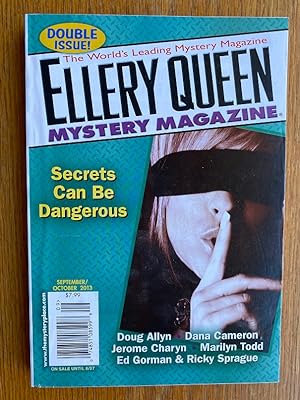 Immagine del venditore per Ellery Queen Mystery Magazine September and October 2013 venduto da Scene of the Crime, ABAC, IOBA