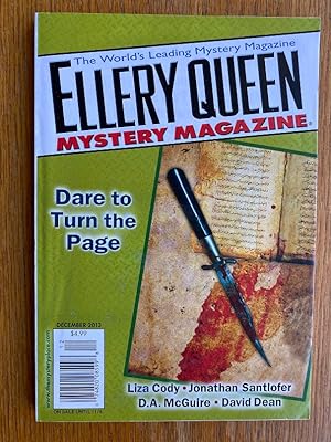Image du vendeur pour Ellery Queen Mystery Magazine December 2013 mis en vente par Scene of the Crime, ABAC, IOBA