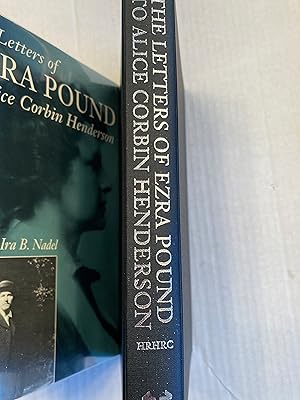 Seller image for The Letters of Ezra Pound to Alice Corbin Henderson for sale by T. Brennan Bookseller (ABAA / ILAB)