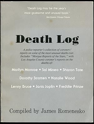 Seller image for Death Log for sale by Between the Covers-Rare Books, Inc. ABAA