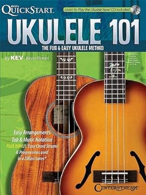 Bild des Verkufers fr Ukulele 101: The Fun & Easy Ukulele Method [With CD (Audio)] zum Verkauf von AHA-BUCH GmbH