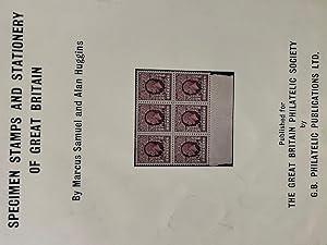 Specimen Stamps Stationery of Great Britain