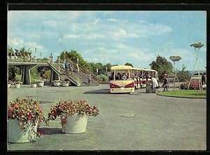 Ansichtskarte Erfurt, Internationale Gartenausstellung der DDR, Iga-Express