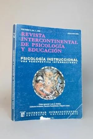 Immagine del venditore per Revista Intercontinental De Psicologa 1992 Vol 5 # 1 Bj6 venduto da Libros librones libritos y librazos