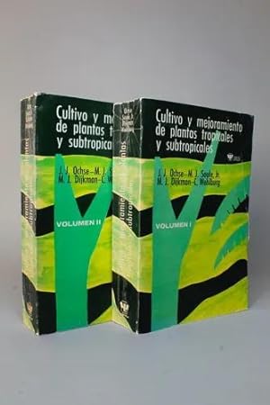 Imagen del vendedor de Cultivo De Plantas Tropicales Y Subtropicales 2 Tomos Q1 a la venta por Libros librones libritos y librazos