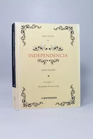 Seller image for Discursos De Independencia Tomo 1 Humberto Romo 2010 Bg6 for sale by Libros librones libritos y librazos