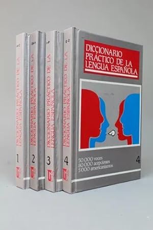 Seller image for Diccionario Lengua Espaola 4 Tomos Tapa Dura Chulada C3 for sale by Libros librones libritos y librazos