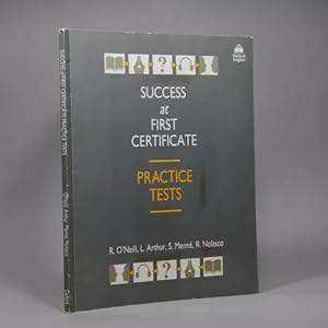 Imagen del vendedor de Success At First Certificate Practice Test Oxford 1987 Bg6 a la venta por Libros librones libritos y librazos