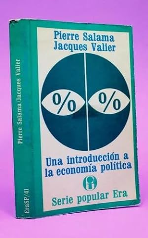 Seller image for Una Introduccin A La Economa Poltica Salam 1976 Bj5 for sale by Libros librones libritos y librazos