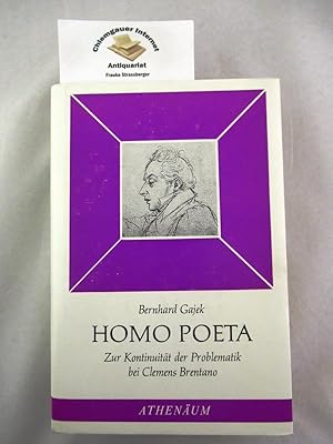 Homo Poeta : Zur Kontinuität der Problematik bei Clemens Brentano.