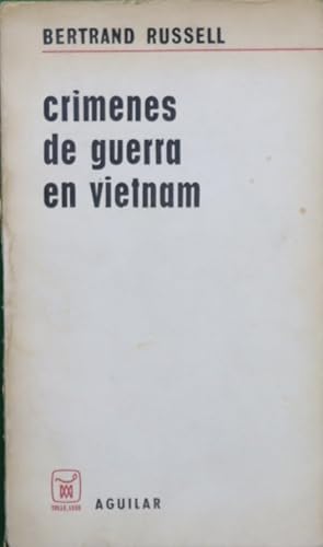 Imagen del vendedor de Crmenes de guerra en Vietnam a la venta por Librera Alonso Quijano
