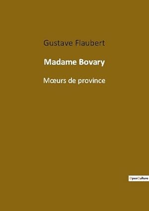 Imagen del vendedor de Madame Bovary : Murs de province a la venta por AHA-BUCH GmbH