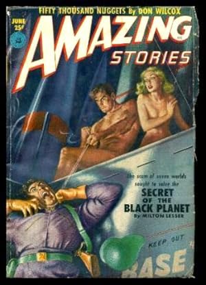 Bild des Verkufers fr AMAZING STORIES - Volume 26, number 6 - June 1952 zum Verkauf von W. Fraser Sandercombe