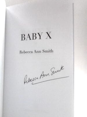 Bild des Verkufers fr Baby X zum Verkauf von World of Rare Books
