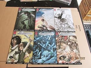 G P Taylor's Shadowmancer Signed and drawing Expo 1 plus 3 different number 1 and 2 different num...