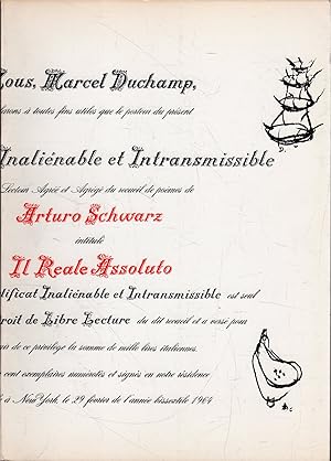 Il reale assoluto. Illustrato da Marcel Duchamp e Man Ray