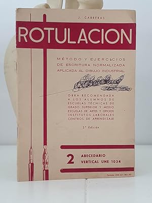 ROTULACIÓN. MÉTODO Y EJERCICIOS DE ESCRITURA NORMALIZADA APLICADA AL DIBUJO. 1 ABECEDARIO INCLINA...