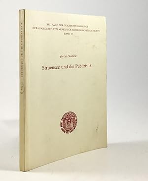 Bild des Verkufers fr Struensee und die Publizistik. zum Verkauf von Vangsgaards Antikvariat Aps